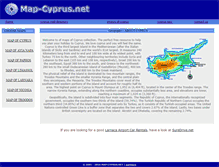 Tablet Screenshot of map-cyprus.net